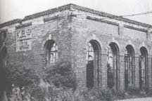 Kilner Brothers glass Works Power House in Ruins