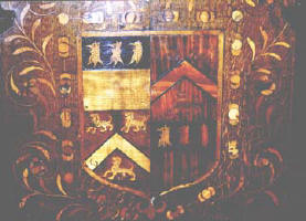 The Milne Pulpit Hutton Rudby All Saints showing Lindley & Milner Arms.