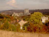 A view of Conisbrough Castle, close to Edlington St Peter